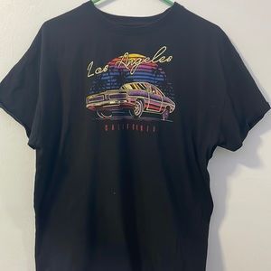 T-shirt Los Angeles car design